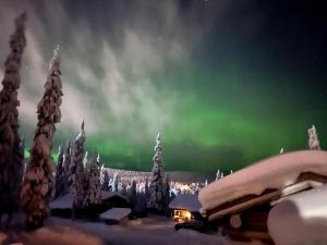 Kuusirinne 2B -A cozy cabin near the slopes of Ruka