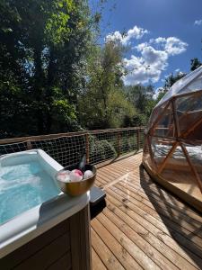 Appartements Le Nid d'Eliyah, suites avec jacuzzi 15min Disneyland Paris : photos des chambres