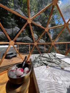 Appartements Le Nid d'Eliyah, suites avec jacuzzi 15min Disneyland Paris : photos des chambres