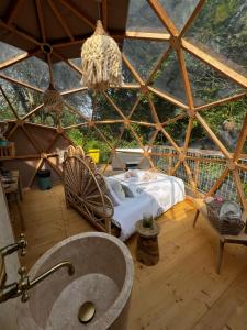 Appartements Le Nid d'Eliyah, suites avec jacuzzi 15min Disneyland Paris : photos des chambres