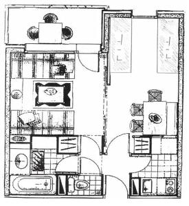 Studio cosy à Méribel Mottaret - 27 m² avec balcon