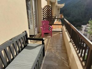 Appartements Studio ensoleille avec balcon et parking - WiFi inclus - Centre-ville Amelie-les-Bains - FR-1-703-164 : photos des chambres