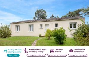 Maisons de vacances Maison pour 6 a 900m de la plage : photos des chambres