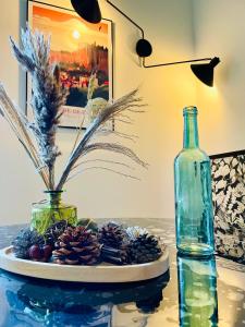 Appartements 101 - Appartement elegant art deco pres du centre ville : photos des chambres