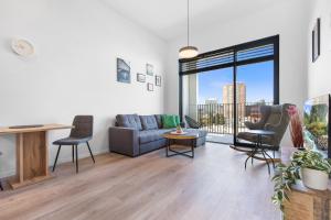 Apt w Downtown View & Garage Parking