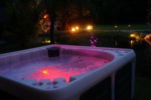 Chalets Chalet avec SPA et etang a proximite du Lac : Chalet 2 Chambres