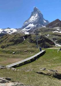 Studio Nina with Garage Direct train to Zermatt