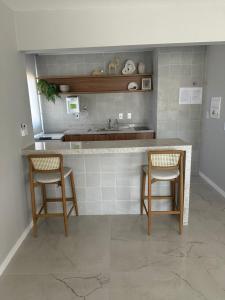 Quarto e sala em Ondina, Salvador, Bahia, decorado