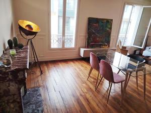 Large 1 BR appartment hypercentre Clichy