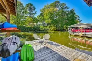 Pet-Friendly Home on Lake Gaston with Furnished Deck - Littleton
