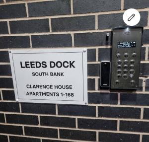 Modern apartment by Leeds dock