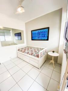 Apartamento pé na areia Boqueirão Praia Grande