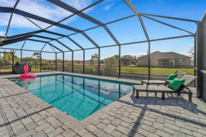 New Construction With heated Pool and Pier! Great for 2 Families!