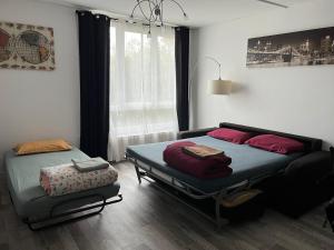 Appartement équipé proche aéroport et gare