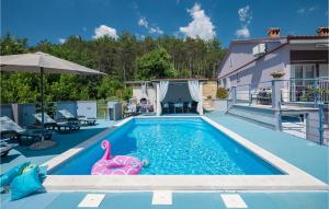 Gorgeous Home In Cerovlje With Kitchen