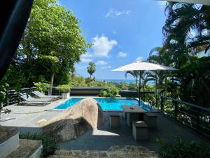 Ko Samui Seaview pool villa Paris with car