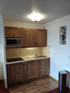 Studio 4 personnes pied des pistes avec piscine