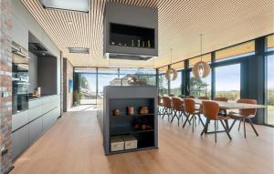 Awesome Home In Knebel With Sauna