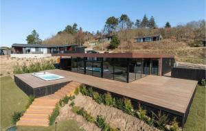 Awesome Home In Knebel With Sauna