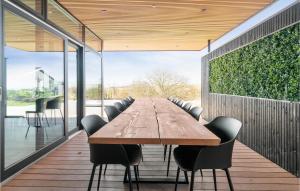 Awesome Home In Knebel With Sauna