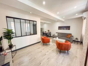 Appartements T2 refait a neuf en plein centre-ville de Sanary : photos des chambres