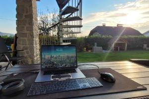 Apartment mit Garten und Terrasse