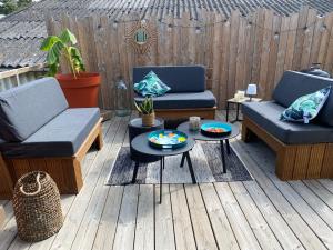 Appartement loft avec terrasse