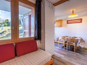 Studio divisible 4 pers, accès direct piste - FR-1-353-77