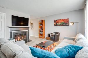 Walk to Main St Hendersonville Chic Home with Yard