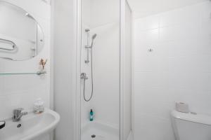 Church through the window