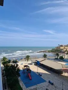 Apartamento, ampla sacada com vista para o mar! - 伊塔尼亚恩