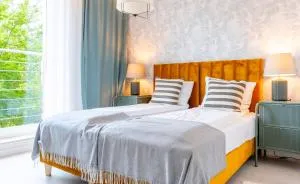 Unique View Apartment - 3pok, 4 łóżka, widok na rzekę, centrum, Netflix i Max, parking - Kałduny