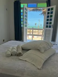 Paraiso frente ao mar, réplica grega Edificio Andros - Praia de Quixaba