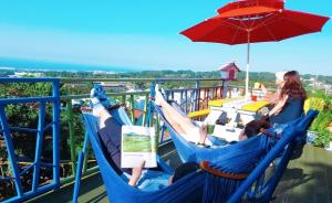 Haemaru Fantastic ocean view, plant garden dining room, fireplace, 30-pyeong detached house