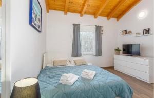 Amazing Home In Risika With Kitchen 