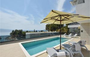 Beach Front Home In Omis With Sauna