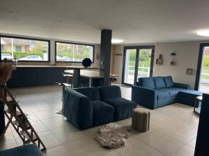 Maison avec toit terrasse