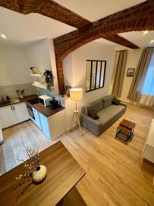 Appartements Le Petit Hainaut, hyper centre : photos des chambres
