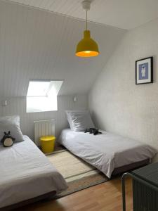 Maisons de vacances Maison de pecheurs a 100m de l-ocean! : photos des chambres