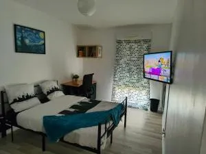 Chambre privée proche stade de France et Paris dans appartement partagé - 塞纳河畔皮埃尔菲特