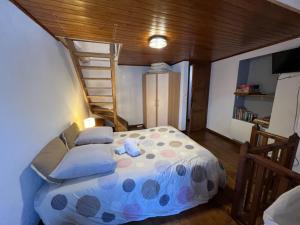 Appartements T2 pour 4 personnes au coeur de St Martin Vesubie avec parking public devant : photos des chambres