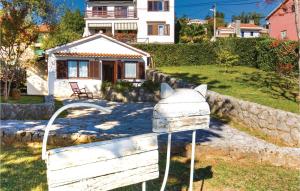 Amazing Home In Pobri With House Sea View 