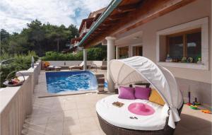 Nice Home In Prizba With Sauna