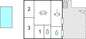 Maisons de vacances Beautiful Home In Santa Maria Poggio : photos des chambres