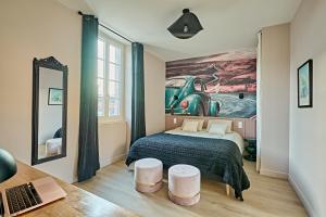 Sejours chez l'habitant KLOOZIA Suites centre ville haut standing : photos des chambres