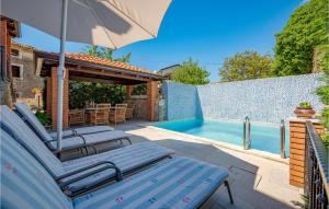2 Bedroom Amazing Apartment In Vizinada 