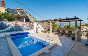 Nice Home In Postira With Outdoor Swimming Pool 