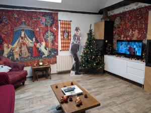 Maisons de vacances La demeure des maraudeurs -10min Disney-Jardin & BBQ : photos des chambres