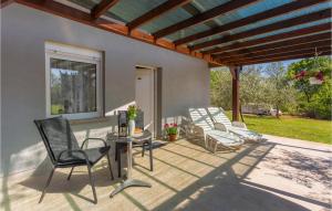 Amazing Home In Risika With Kitchen 
