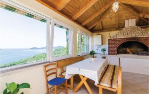 Amazing Apartment In Orasac With House Sea View 
